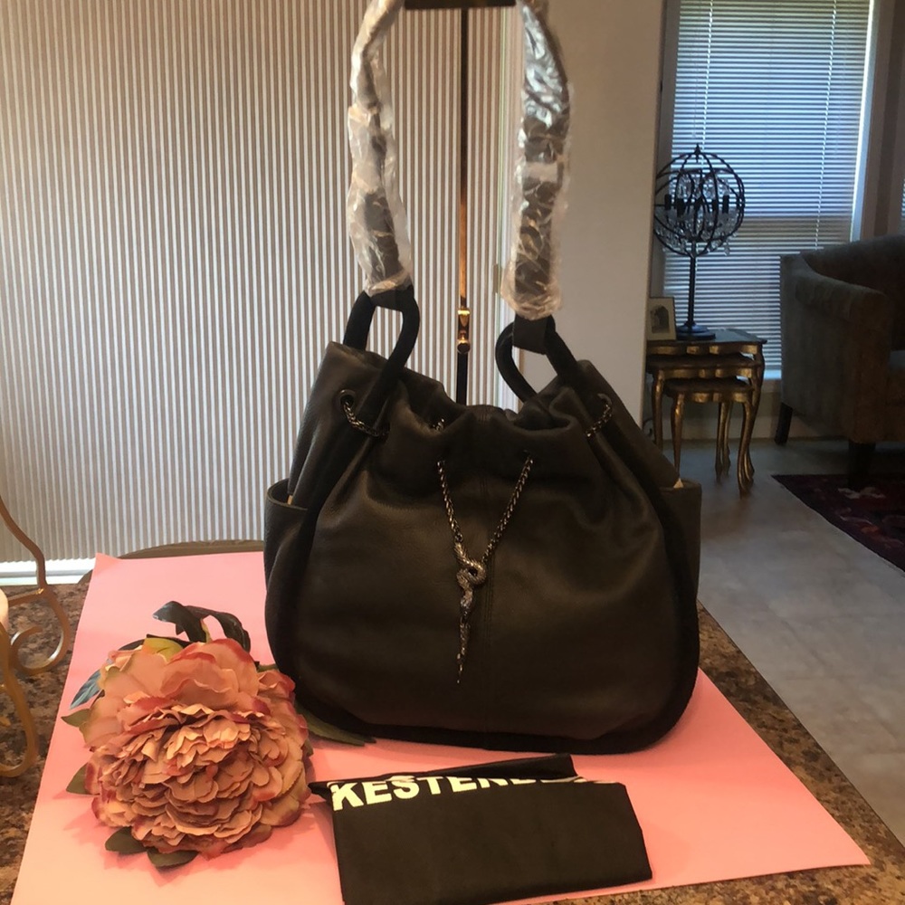 Aimee Kestenberg Black Shoulder Bag